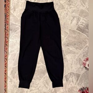 Old Navy Black High-Rise Joggers